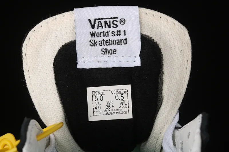 All categories Vans Vans series Vans Mid Vans China Vans Sk8 Mid Vans mid-top series candy green casual sneakers VN0A3WM34FV